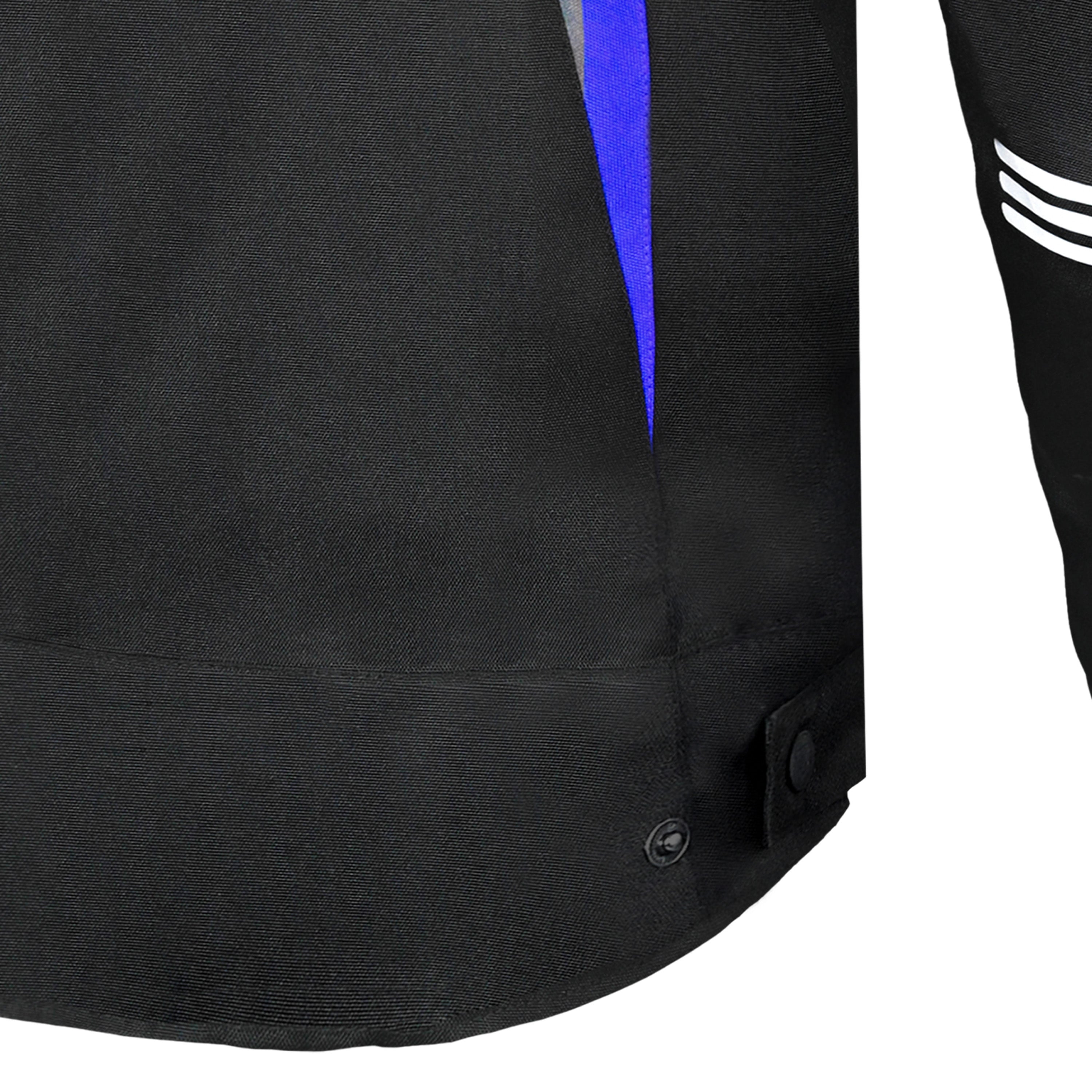 BELA Bradley Men Motorcycle Textile Jacket Black Blue