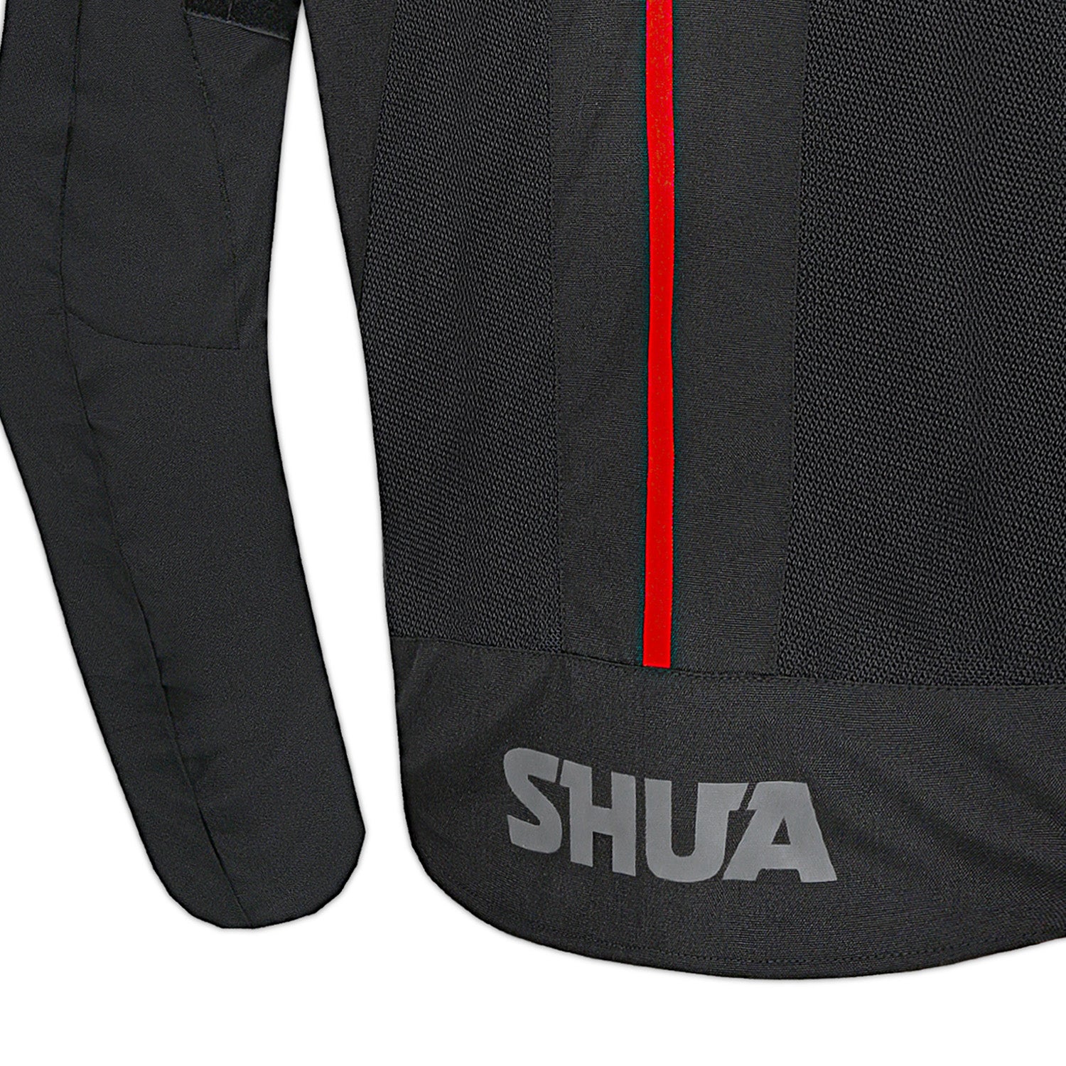 SHUA Gravity Mesh LITE Summer Motorcycle Jacket Black Red