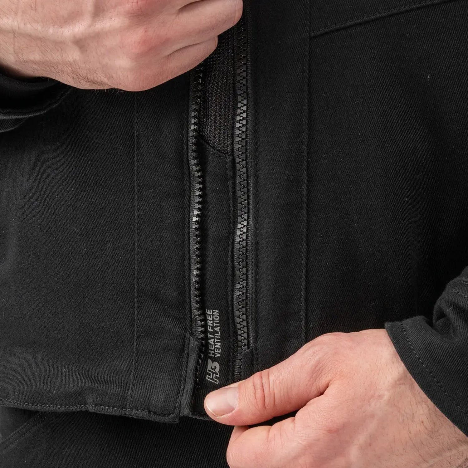 SHIMA GIRO MEN'S MOTORCYCLE JACKET BLACK