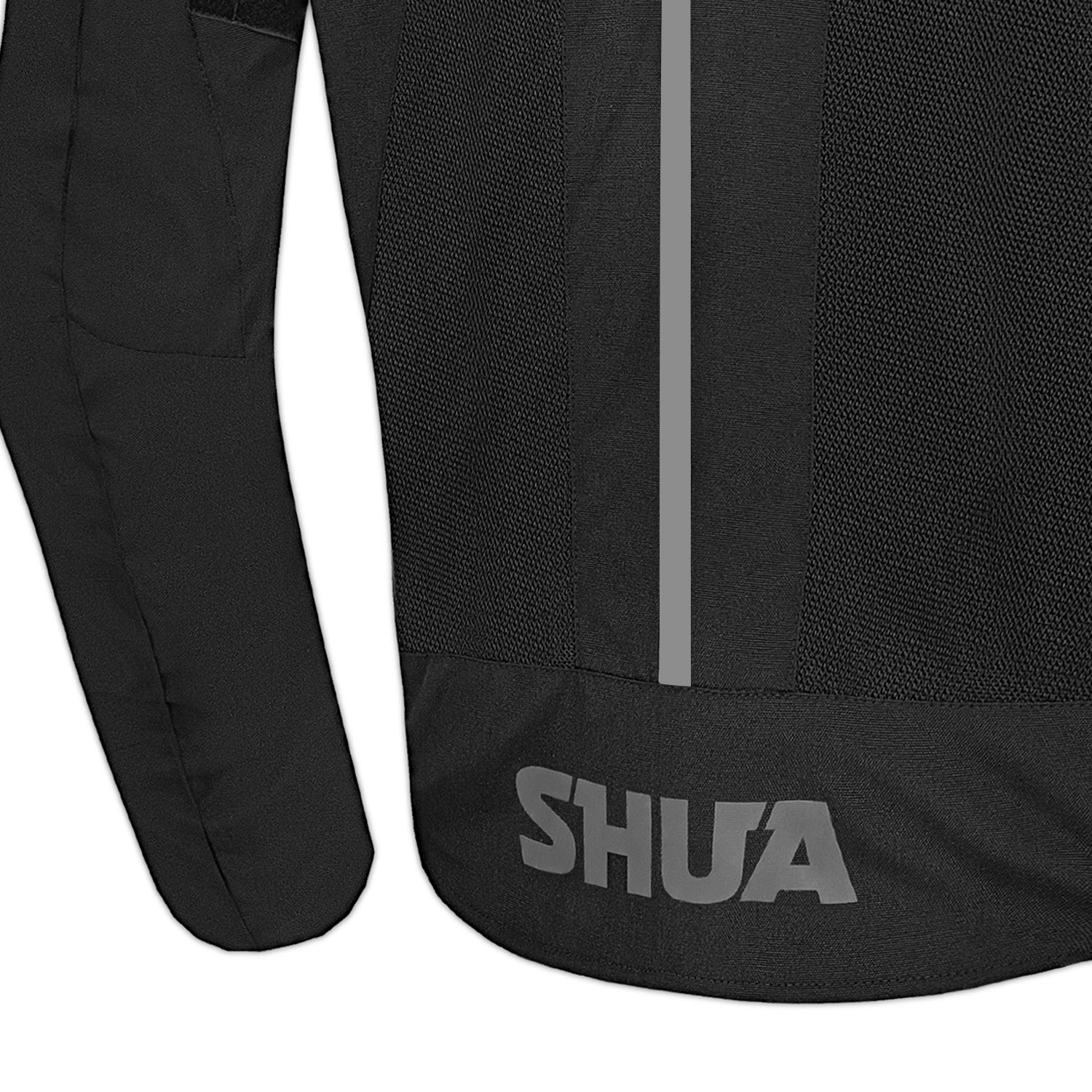 Shua Gravity Lite Man Motorcycle Textile Jacket Black/Grey