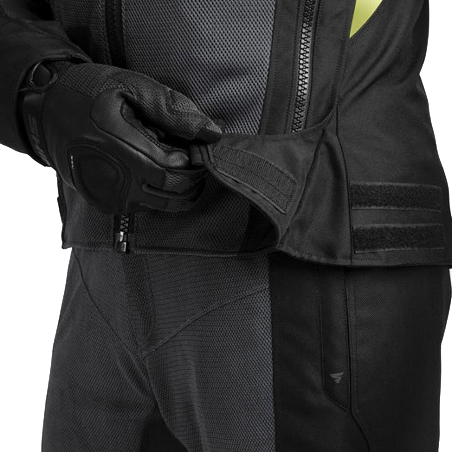 SHIMA RUSH 2.0 MEN'S MOTORCYCLE WATERPROOF JACKET BLACK