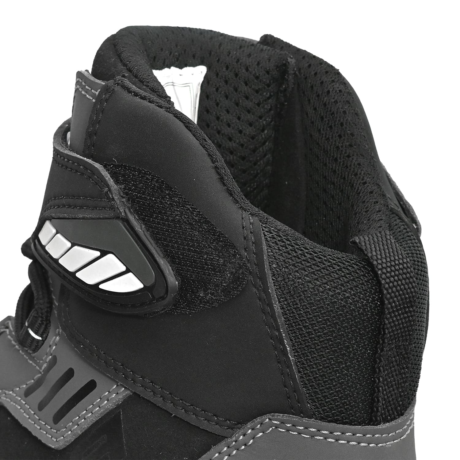 SHUA PULSE URBAN MOTORCYCLE BOOTS BLACK GREY