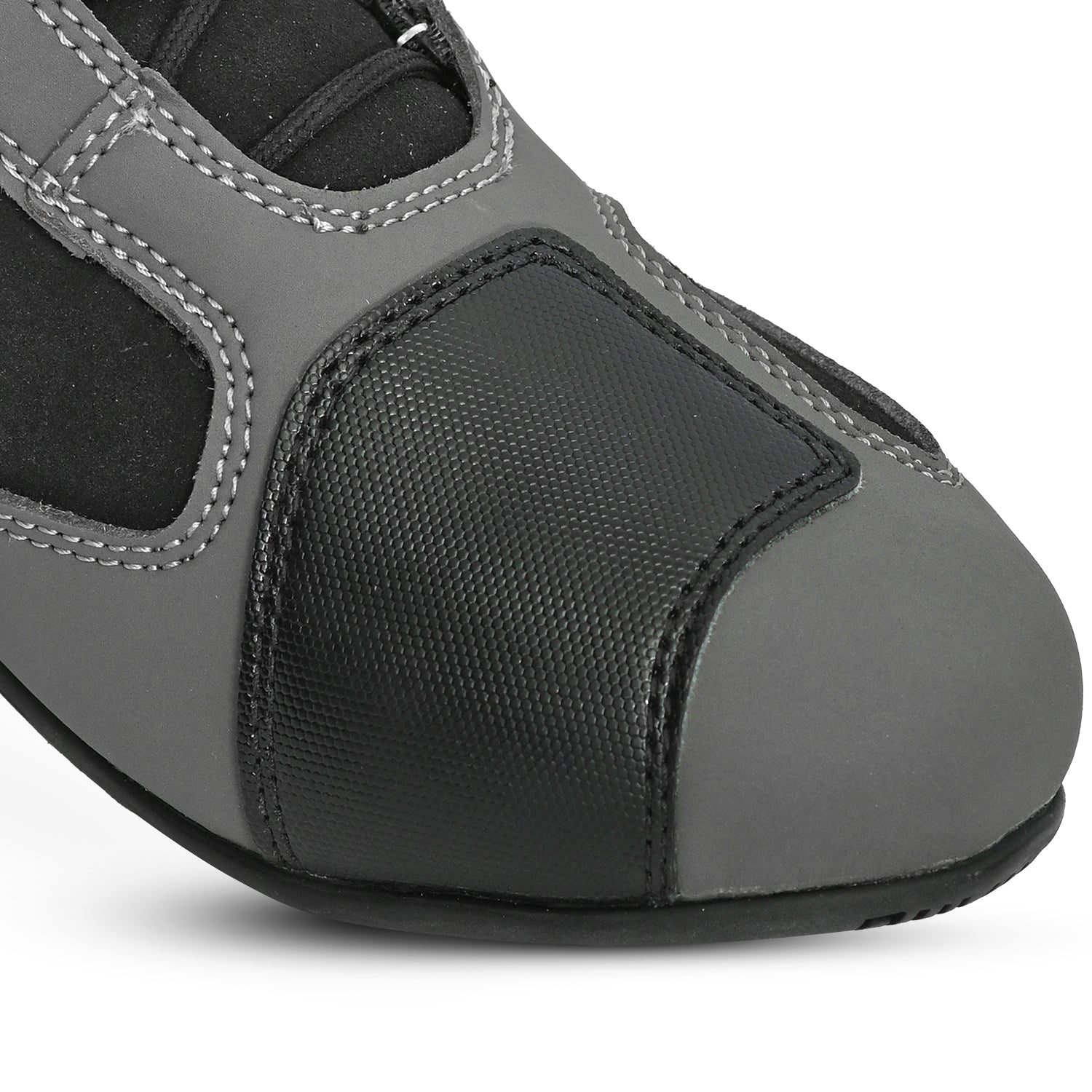 SHUA PULSE URBAN MOTORCYCLE BOOTS BLACK GREY