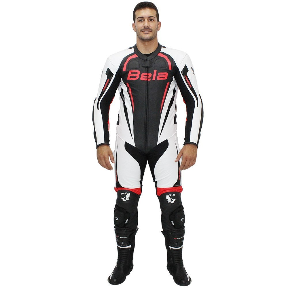  BELA-Maverick 1 PC Suit White/Black/Red