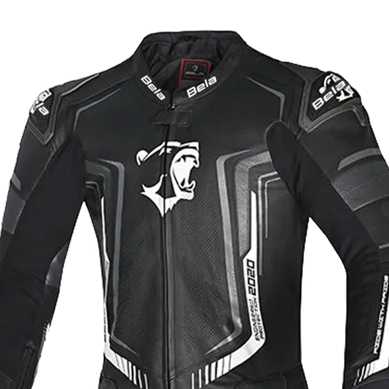 BELA  Beast 2 PC Motorcycle Leathers Suits Black Anthracite White