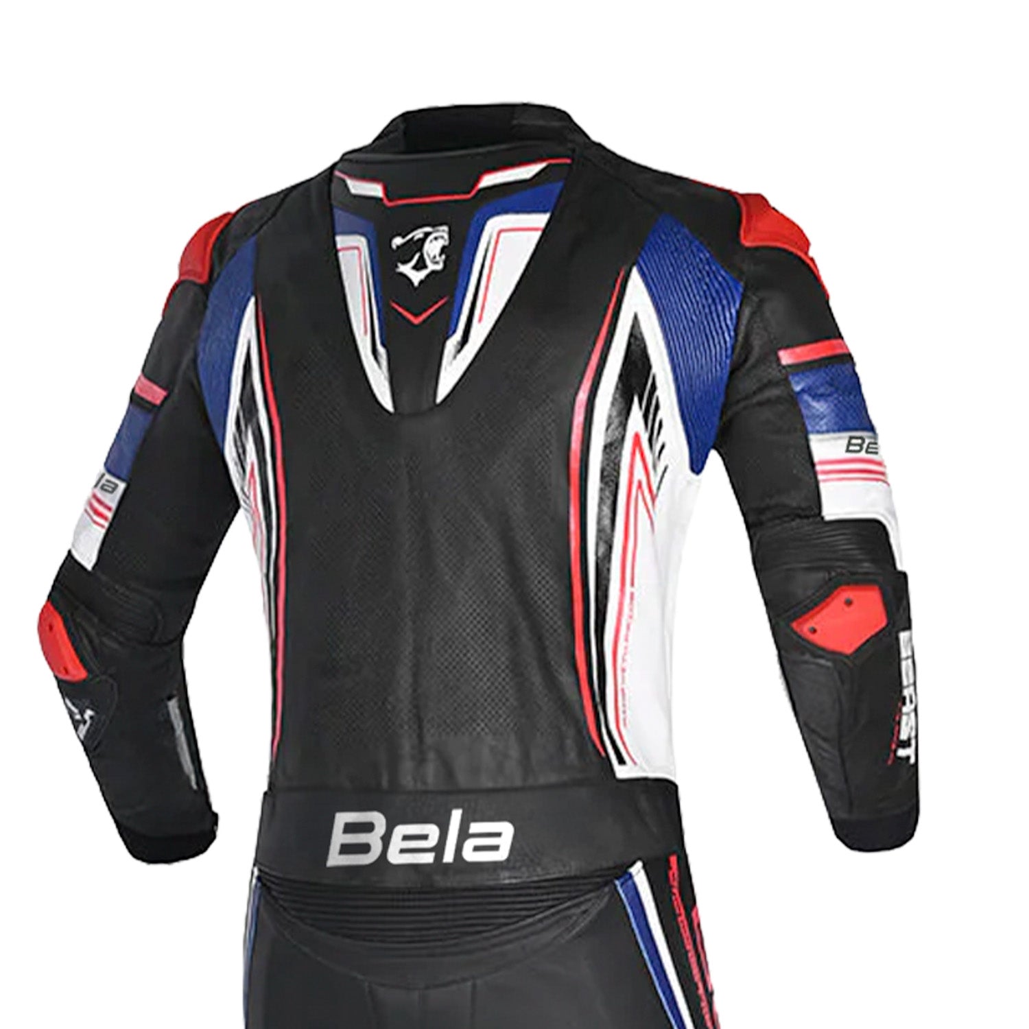 BELA - 2 PC Beast Jumpsuit Black/White/Blue/Red
