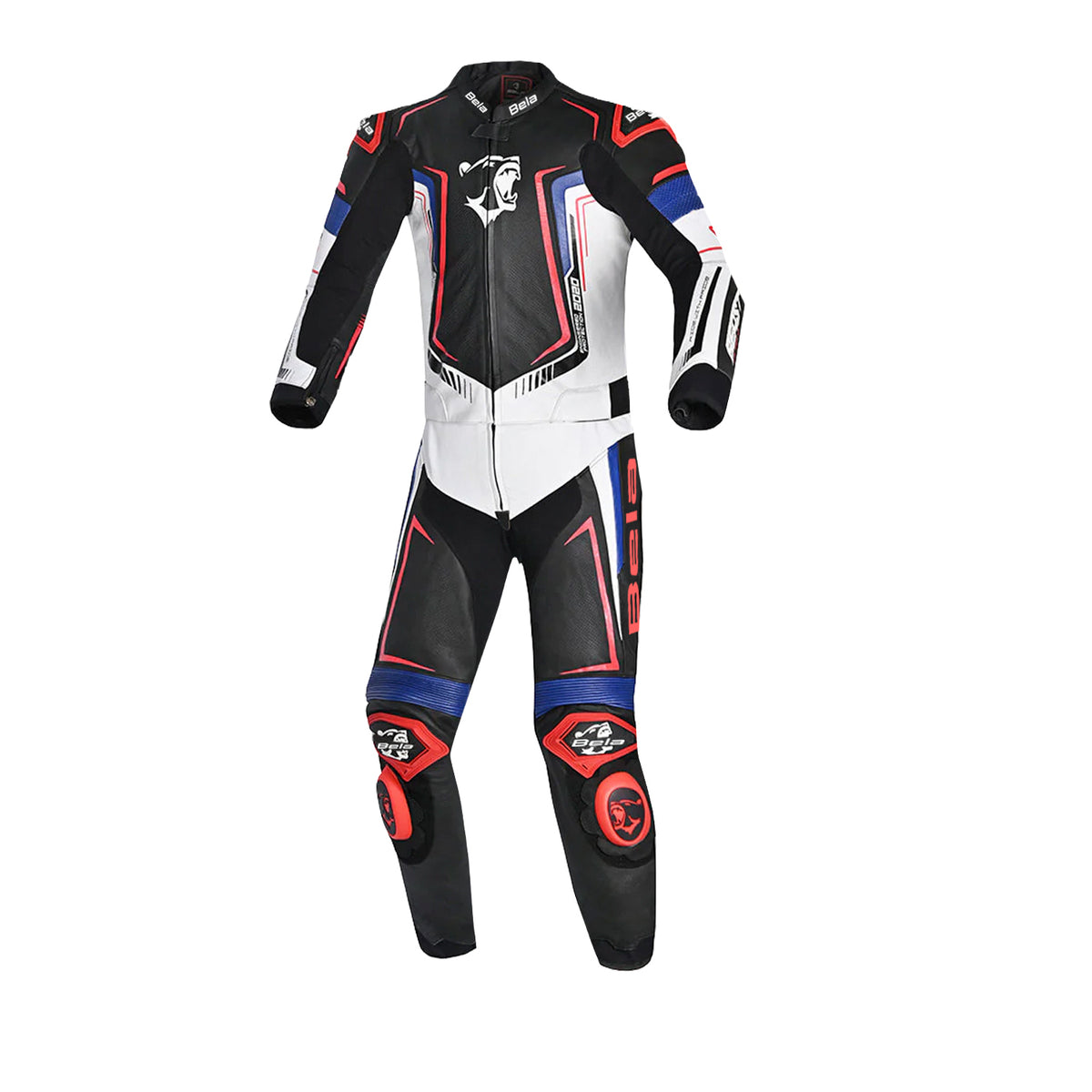 BELA - 2 PC Beast Jumpsuit Black/White/Blue/Red