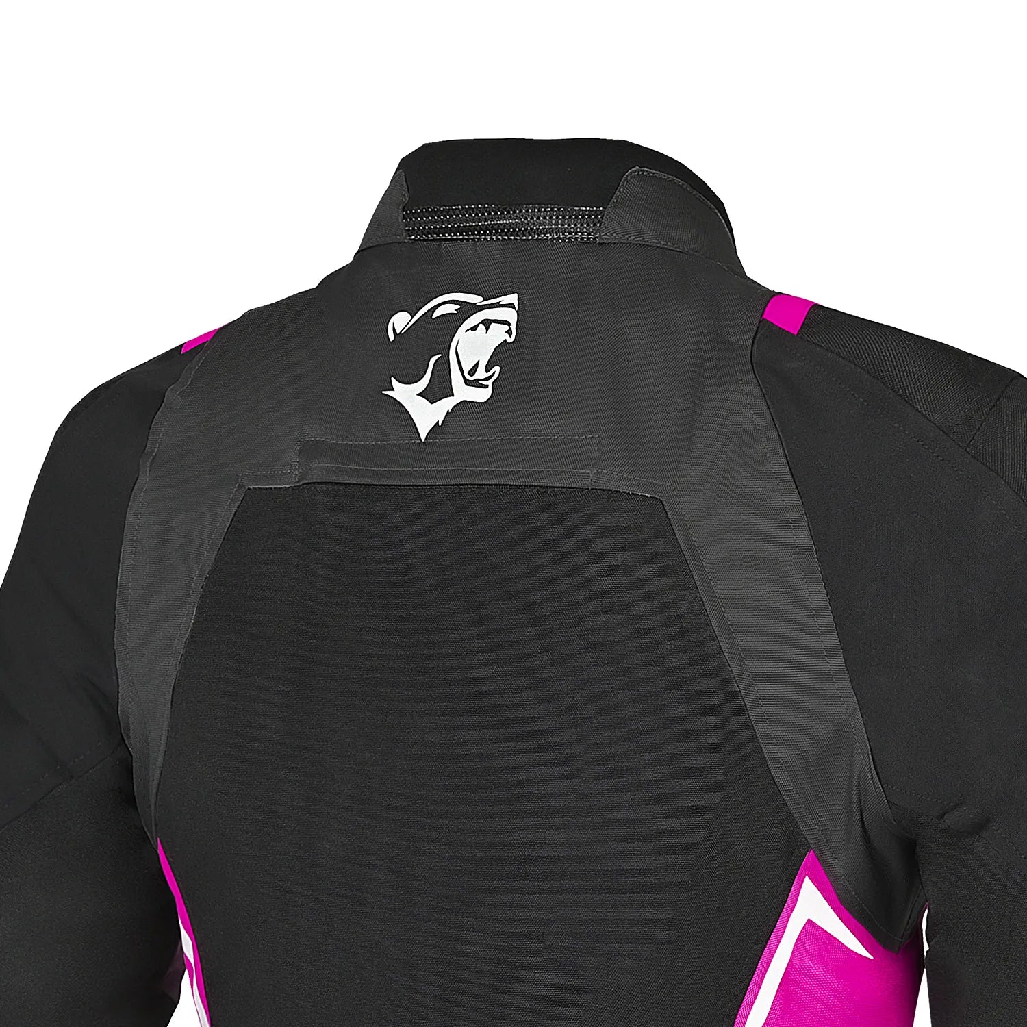 BELA Elanur Lady Motorcycle Textile Touring Jacket Black Grey Pink