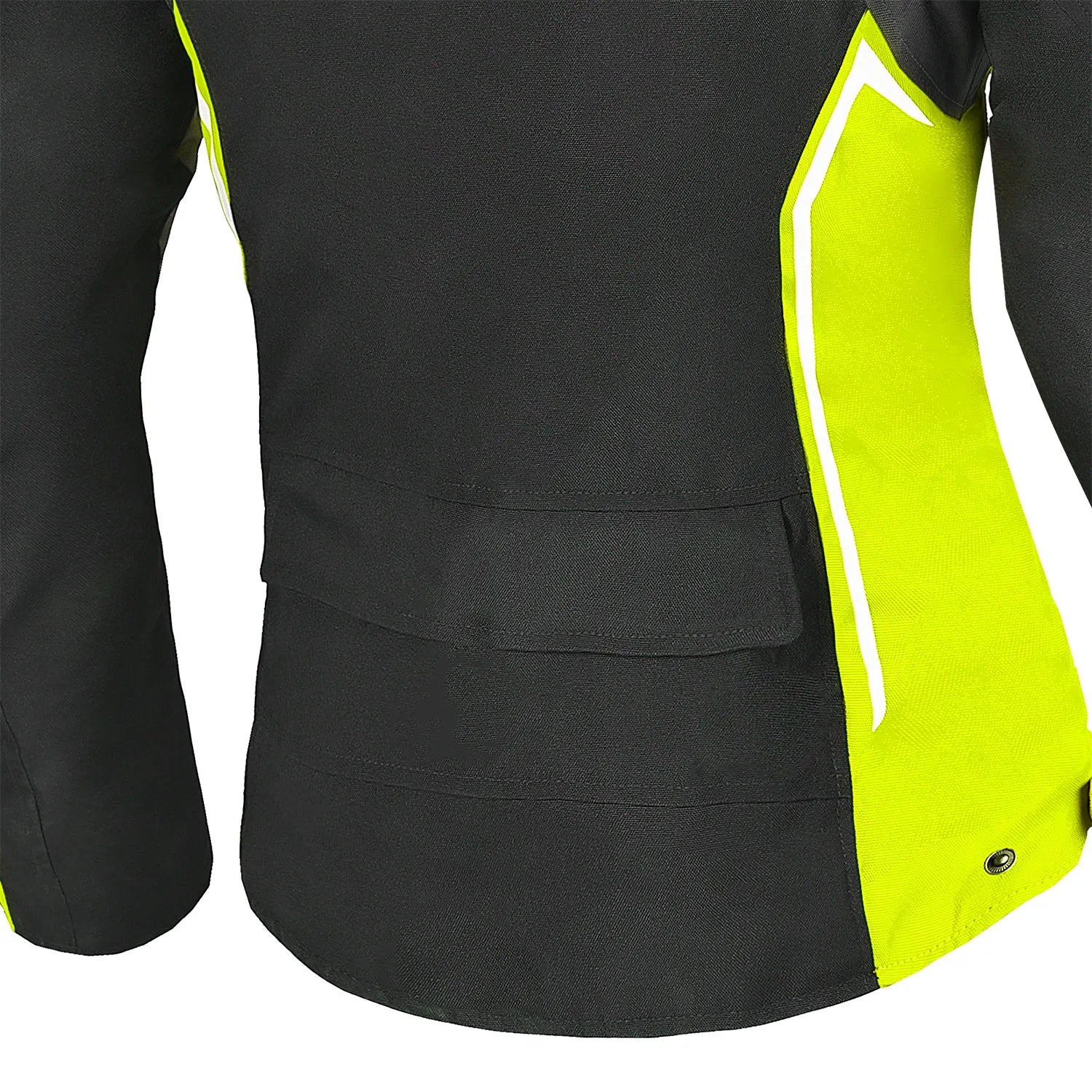BELA Elanur Lady Textile Motorcycle Touring Jacket Black Grey Yellow