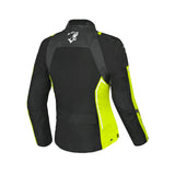 BELA Elanur Lady Textile Motorcycle Touring Jacket Black Grey Yellow