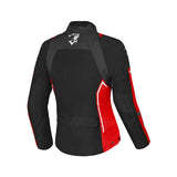 BELA ELANUR LADY TEXTILE MOTORBIKE JACKET BLACK/ANTHRACITE/RED