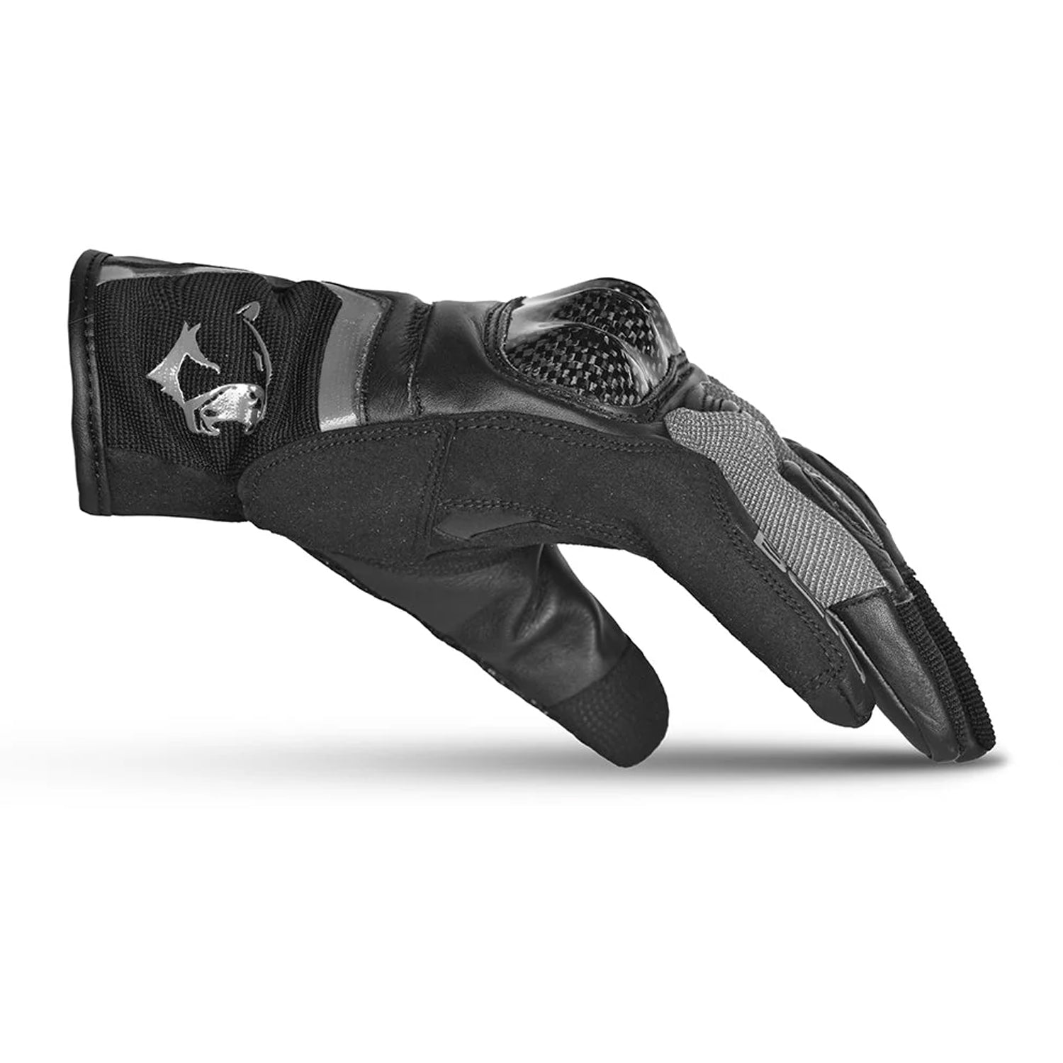 BELA Air Flow Motorcycle Leather Glove Black/Grey