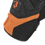 BELA - Man Star Textile Glove Black/Orange