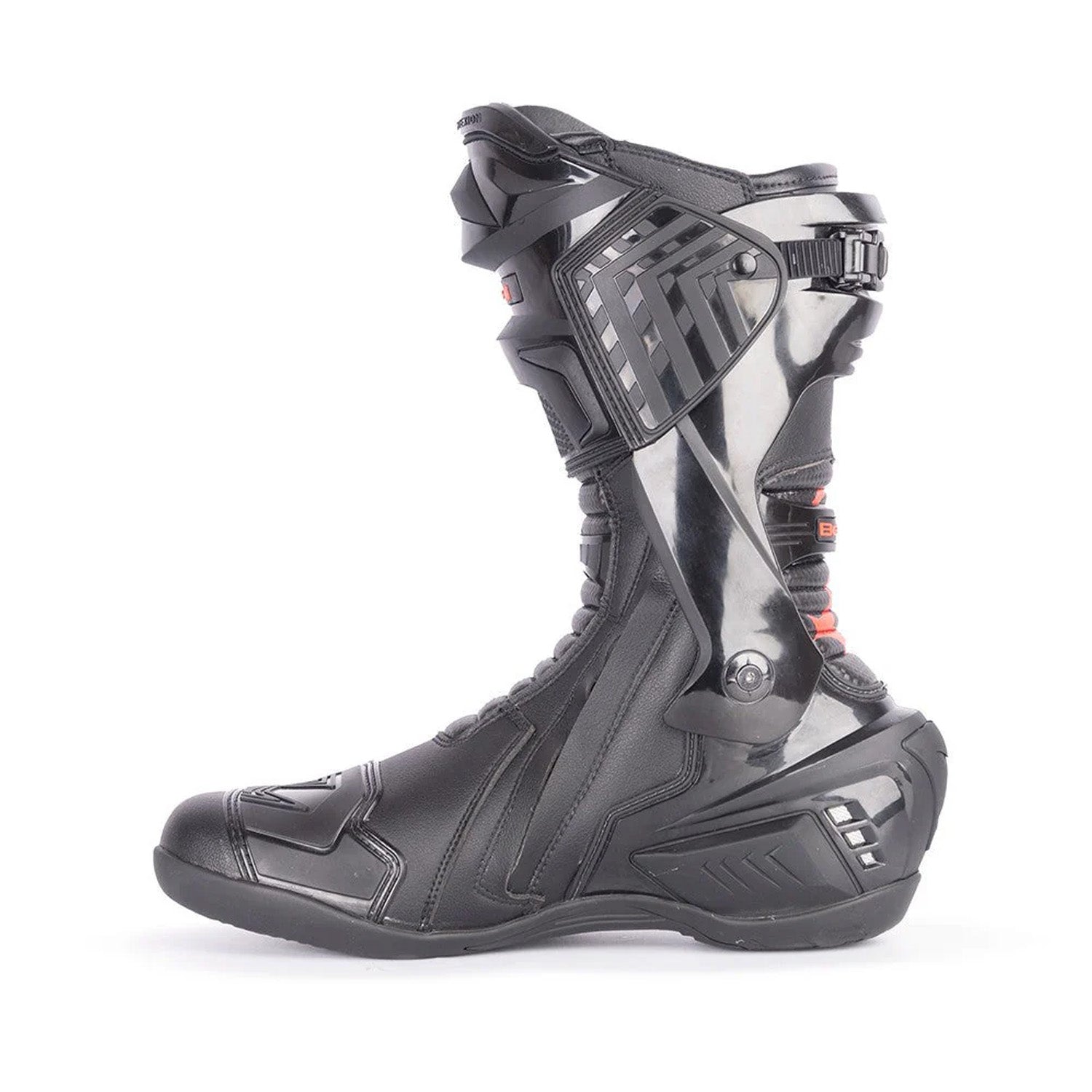 BELA Speedo 3.0 Motorcycle Leather Boots Black/Red