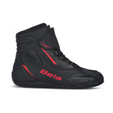 BELA Mission WR Urban Motorcycle Boots Black Red