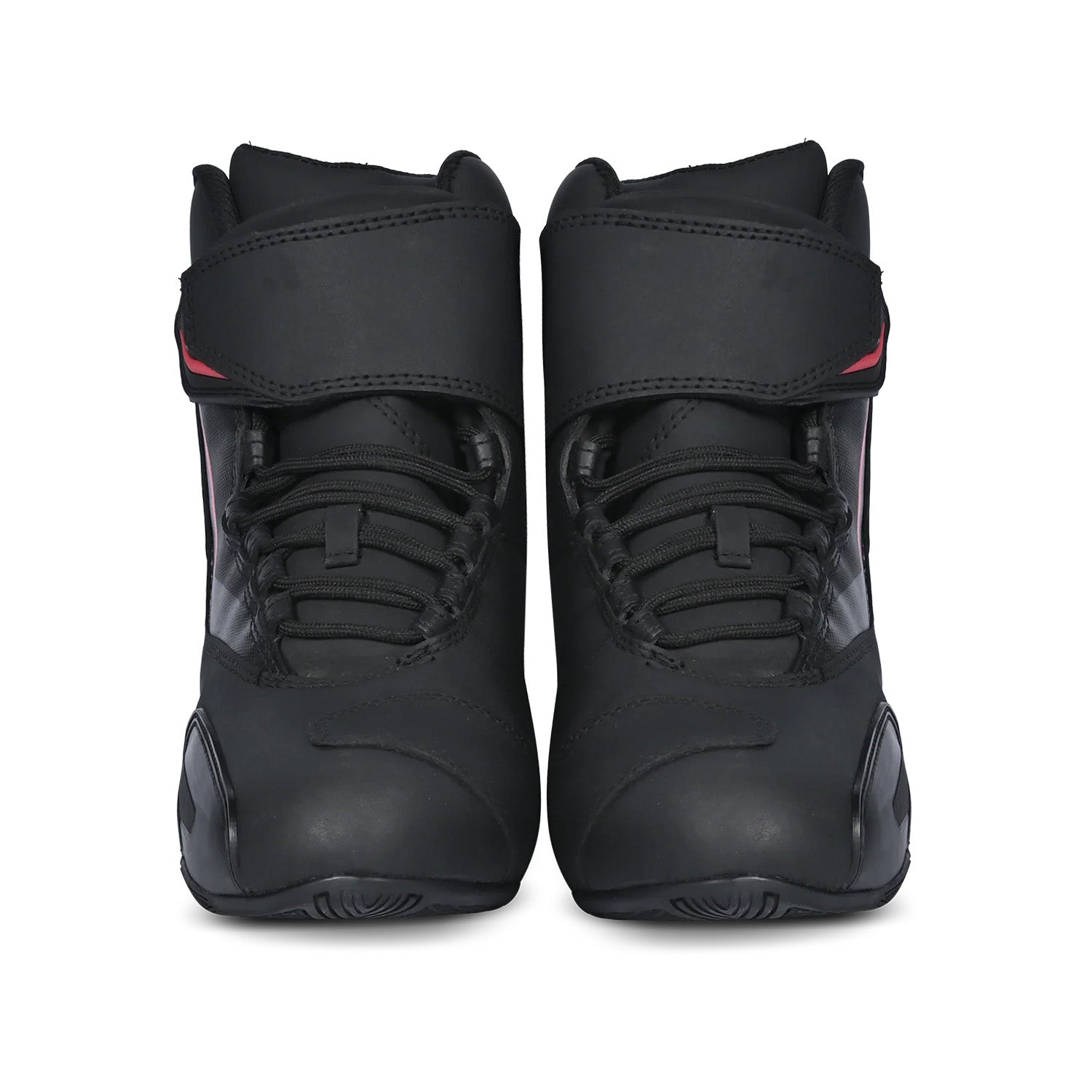 BELA Mission WR Urban Motorcycle Boots Black Red