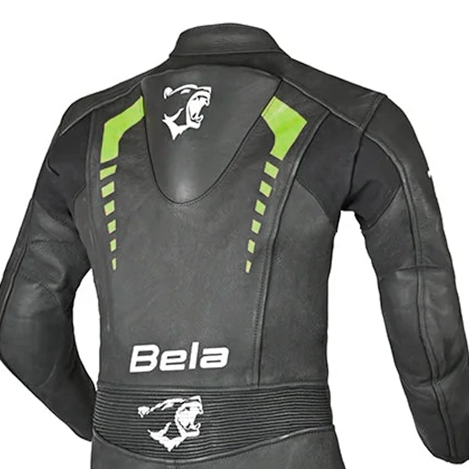 BELA Rollover 1PC Kids Motorcycle Suit Black/Fluor Yellow