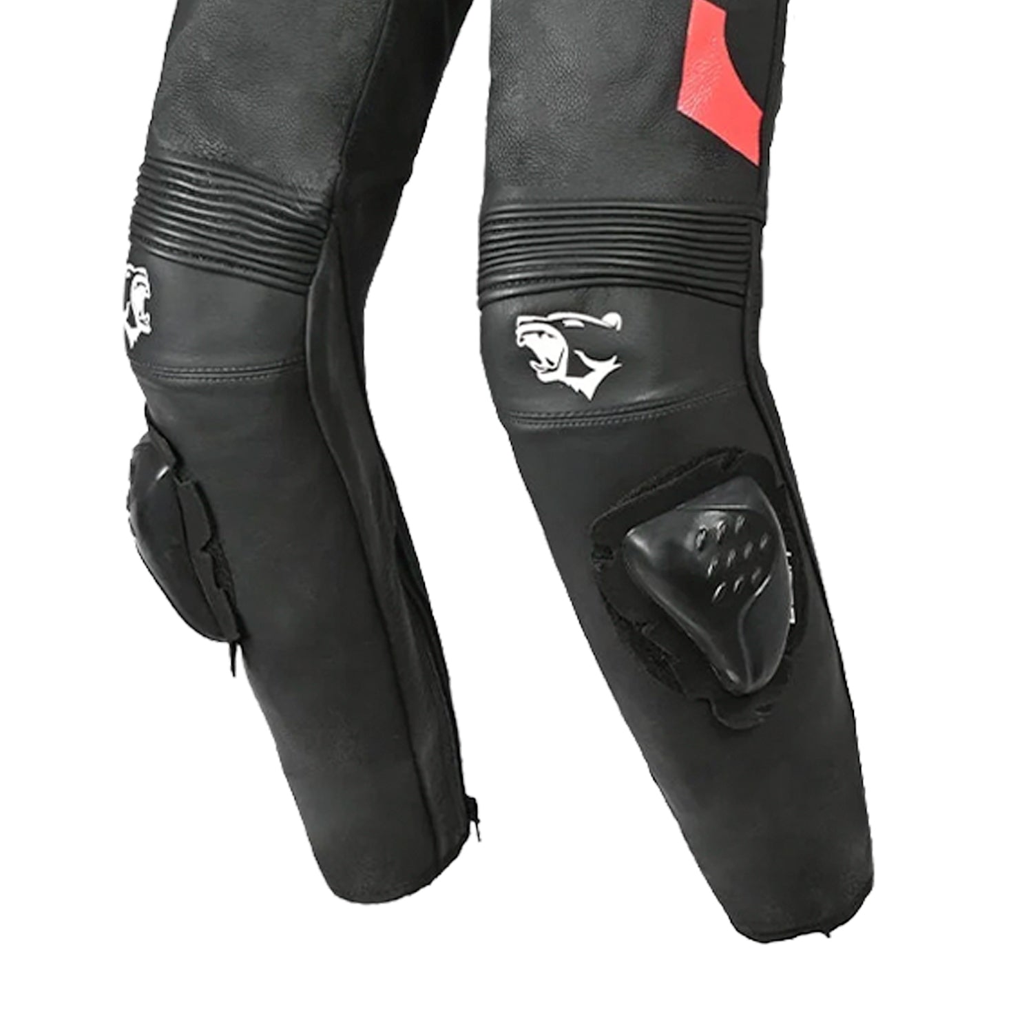 Mono 1-PC Rollover Motorcycle Kids Suits Black/Red Fluor