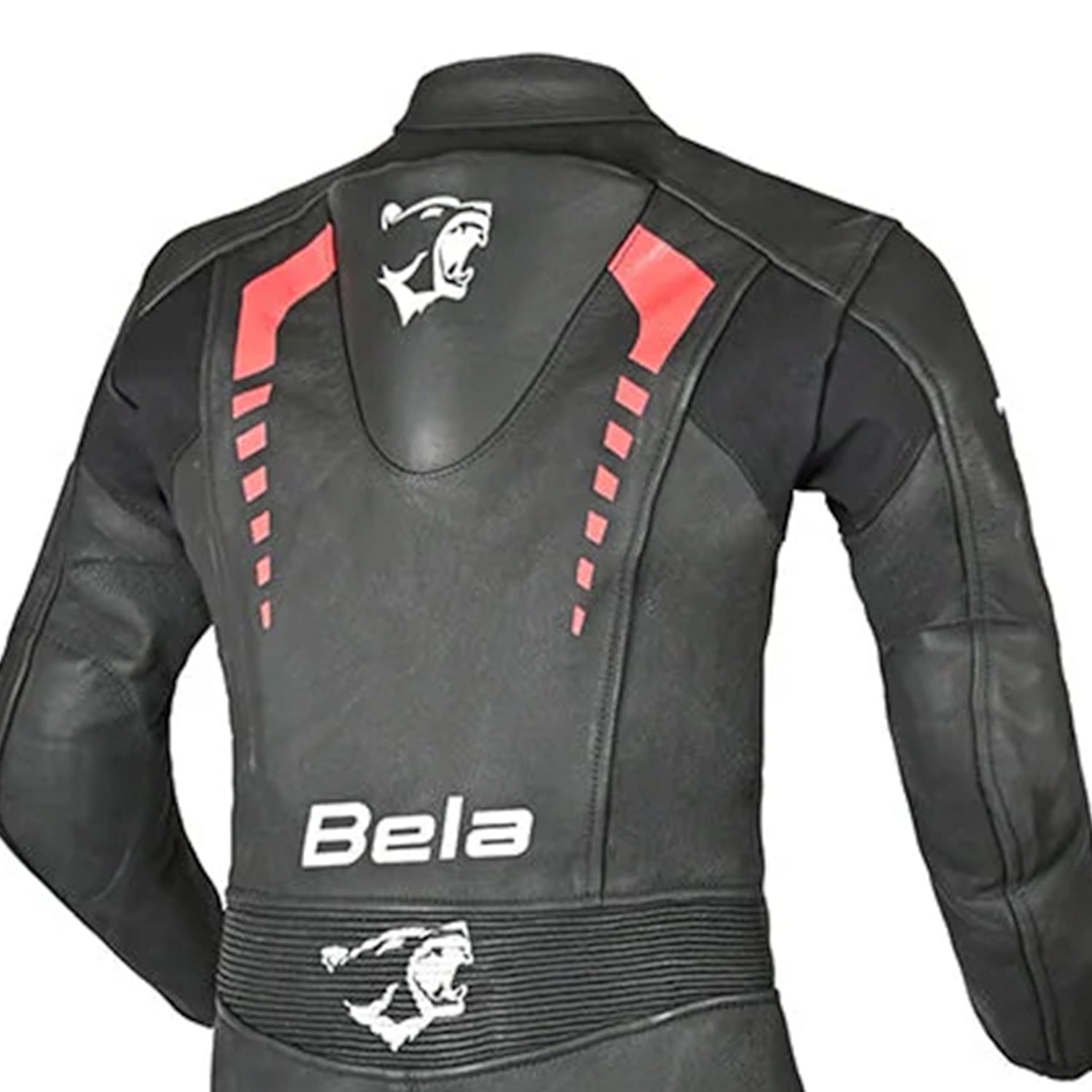 Mono 1-PC Rollover Motorcycle Kids Suits Black/Red Fluor