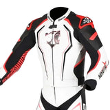 BELA North Star 2 PC Motorbike Leathers Suits Black/White/Red