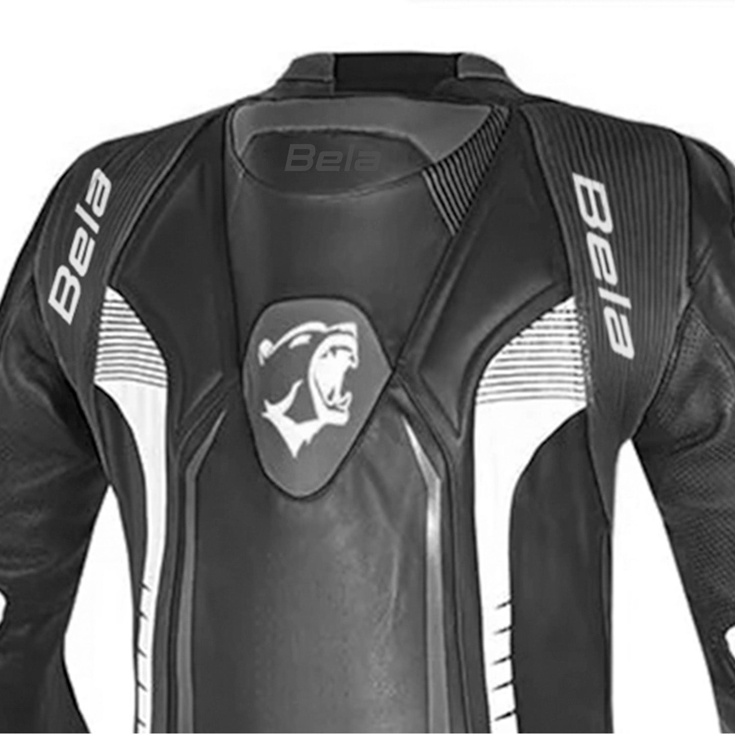 BELA X-Race 1PC Motorcycle Racing Leather Suit Black/White/Anthracite