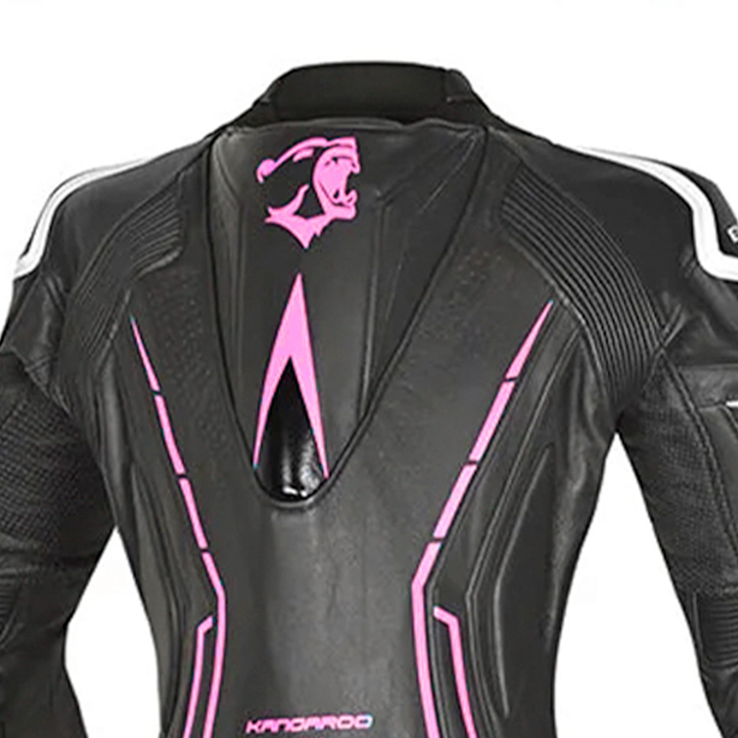 BELA 2PC Rocket Lady Mix Kanga Jumpsuit White Black Pink