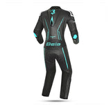 Bela Rocket Lady 1-PC Mix Kangaroo Motorcycle Suits White Black Blue