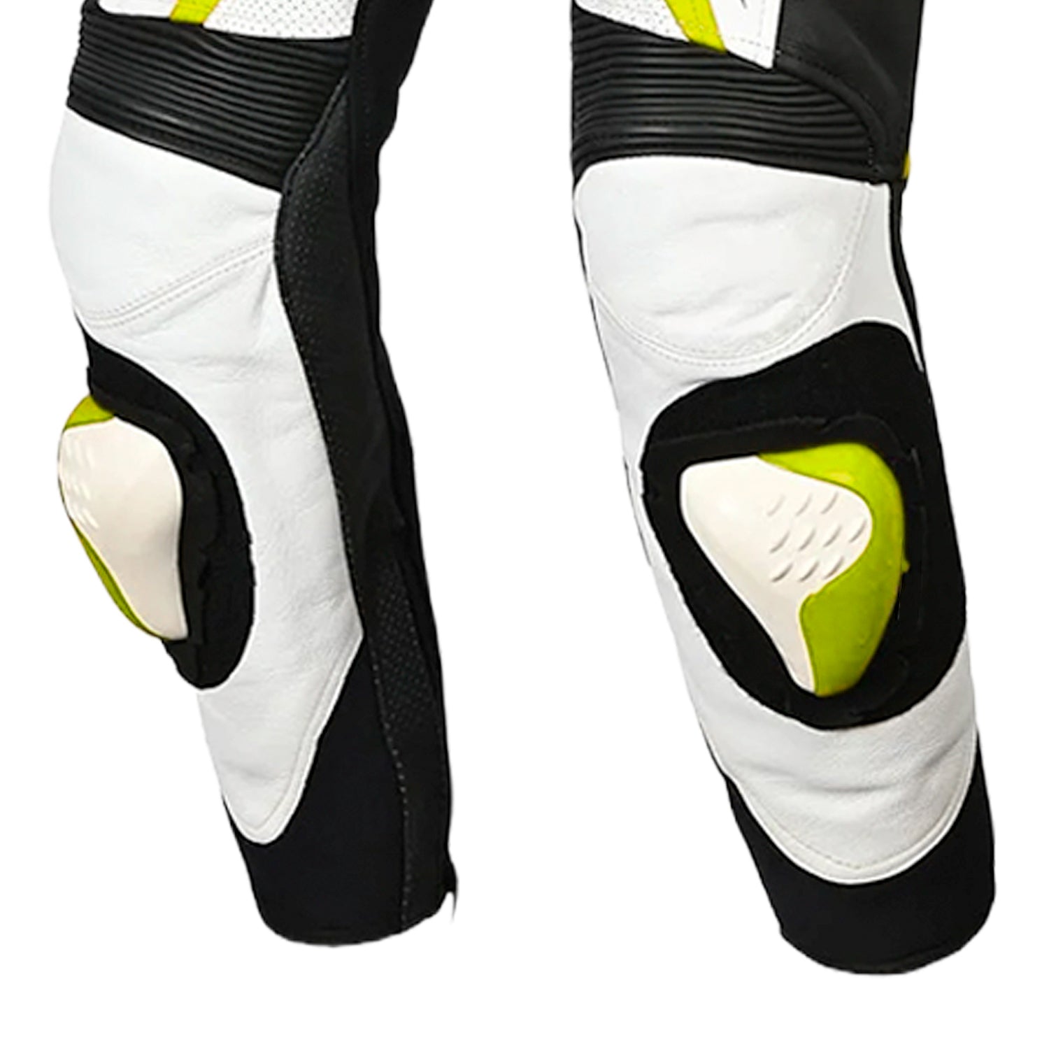 Bela Rocket Kids Racing Leather Suit 1PC White/Yellow