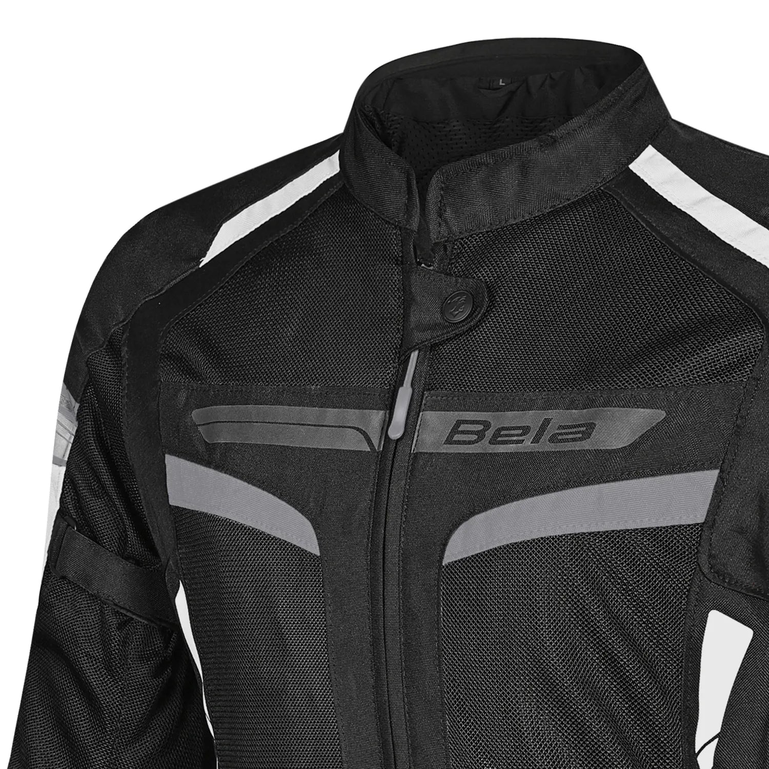 BELA Sprinter Lady Textile Motorbike Jacket Black Grey