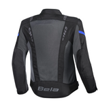 BELA ARTREX AIR 2.0 MOTORCYCLE JACKET BLACK GREY BLUE
