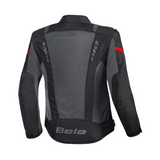BELA ARTREX AIR 2.0 MOTORCYCLE JACKET BLACK GREY RED