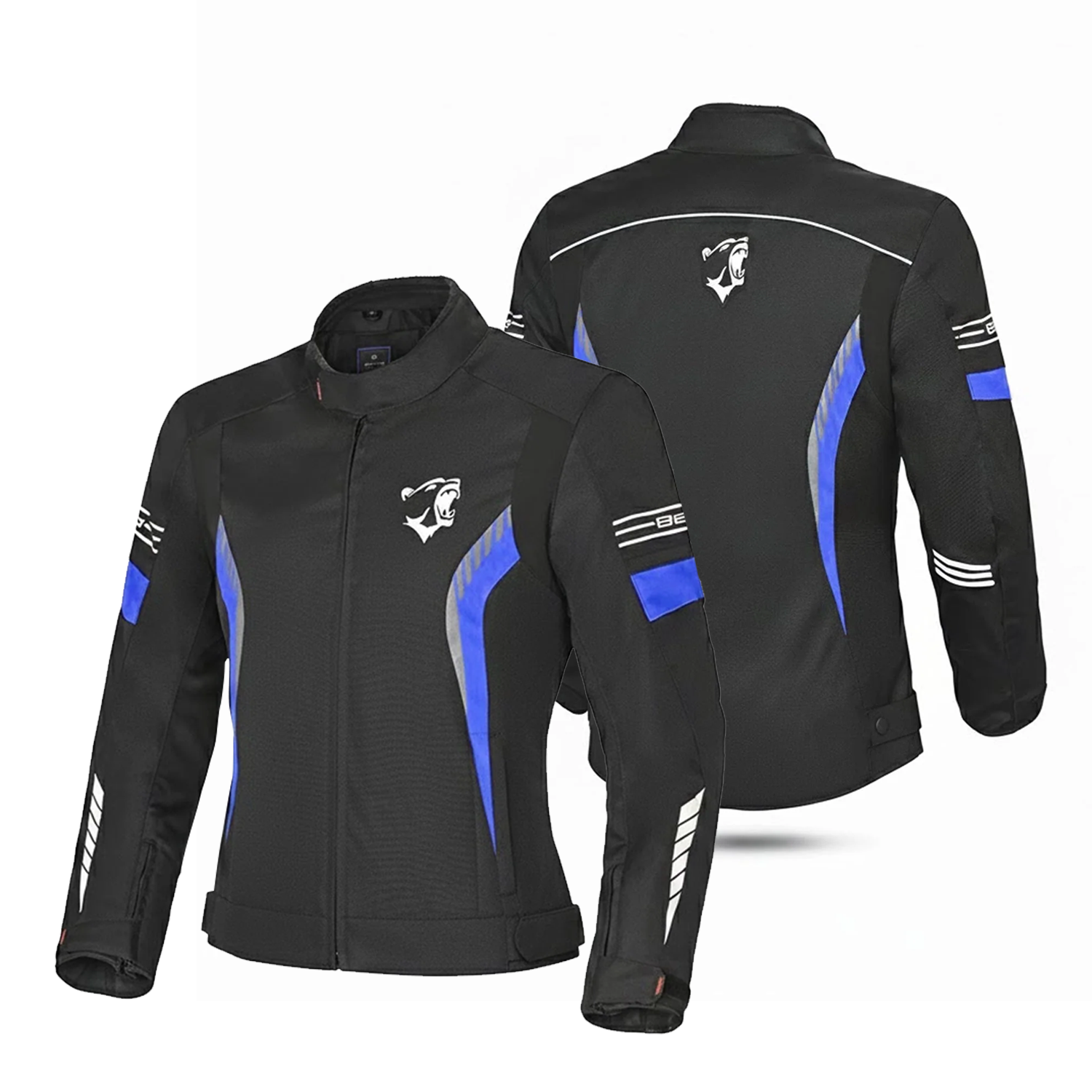 BELA Bradley Lady Motorcycle Textile Jacket Black Blue