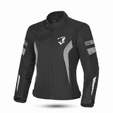 BELA Bradley Lady Motorcycle Textile Jacket Black Grey