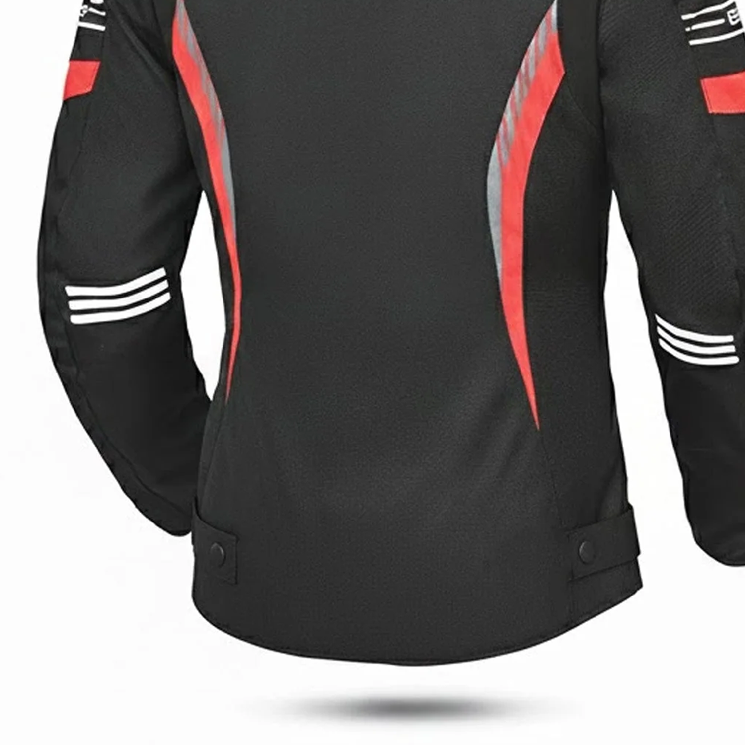 BELA Bradley Lady Motorcycle Textile Jacket Black Red