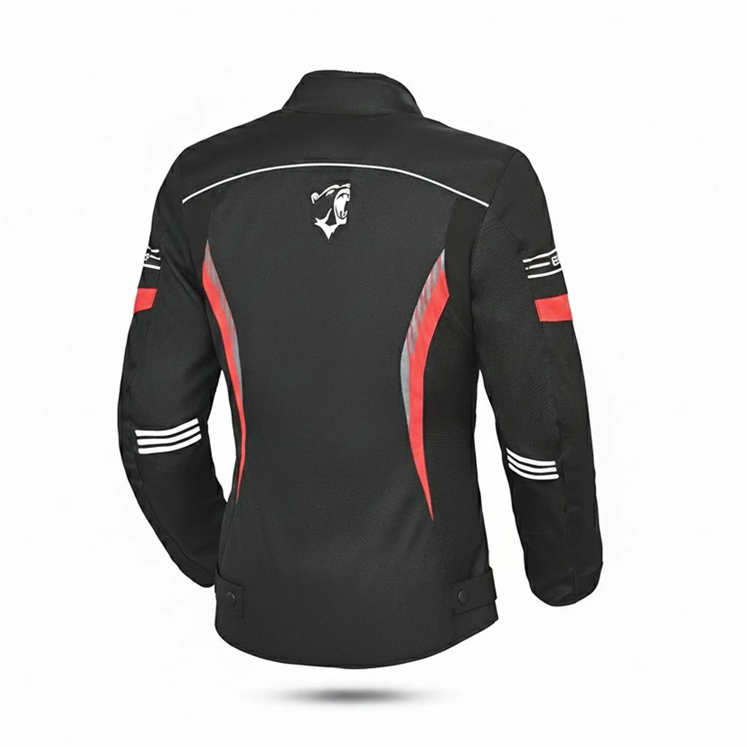 BELA Bradley Lady Motorcycle Textile Jacket Black Red