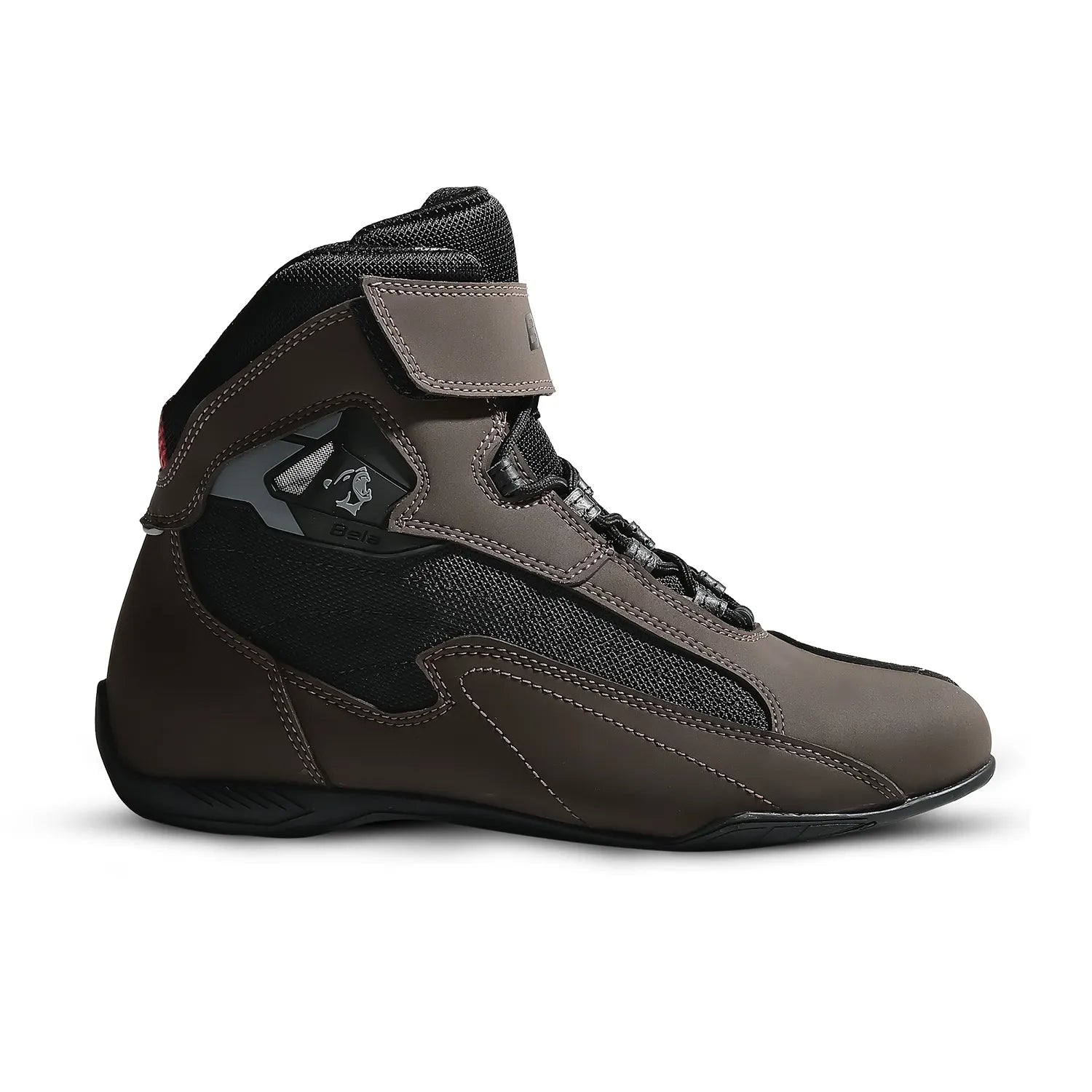 BELA TROPHY URBAN MOTORCYCLE BOOTS BROWN BLACK