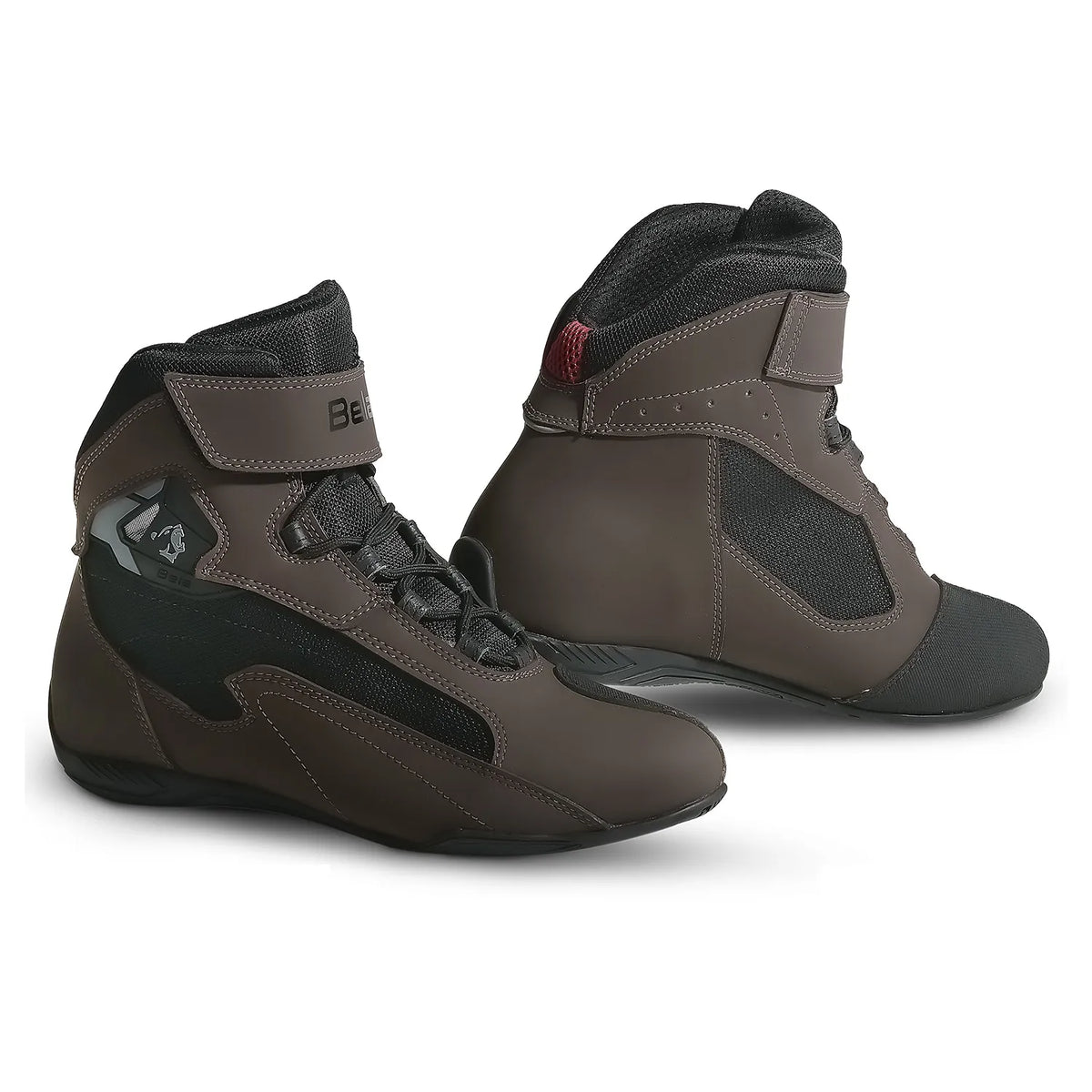 BELA TROPHY URBAN MOTORCYCLE BOOTS BROWN BLACK