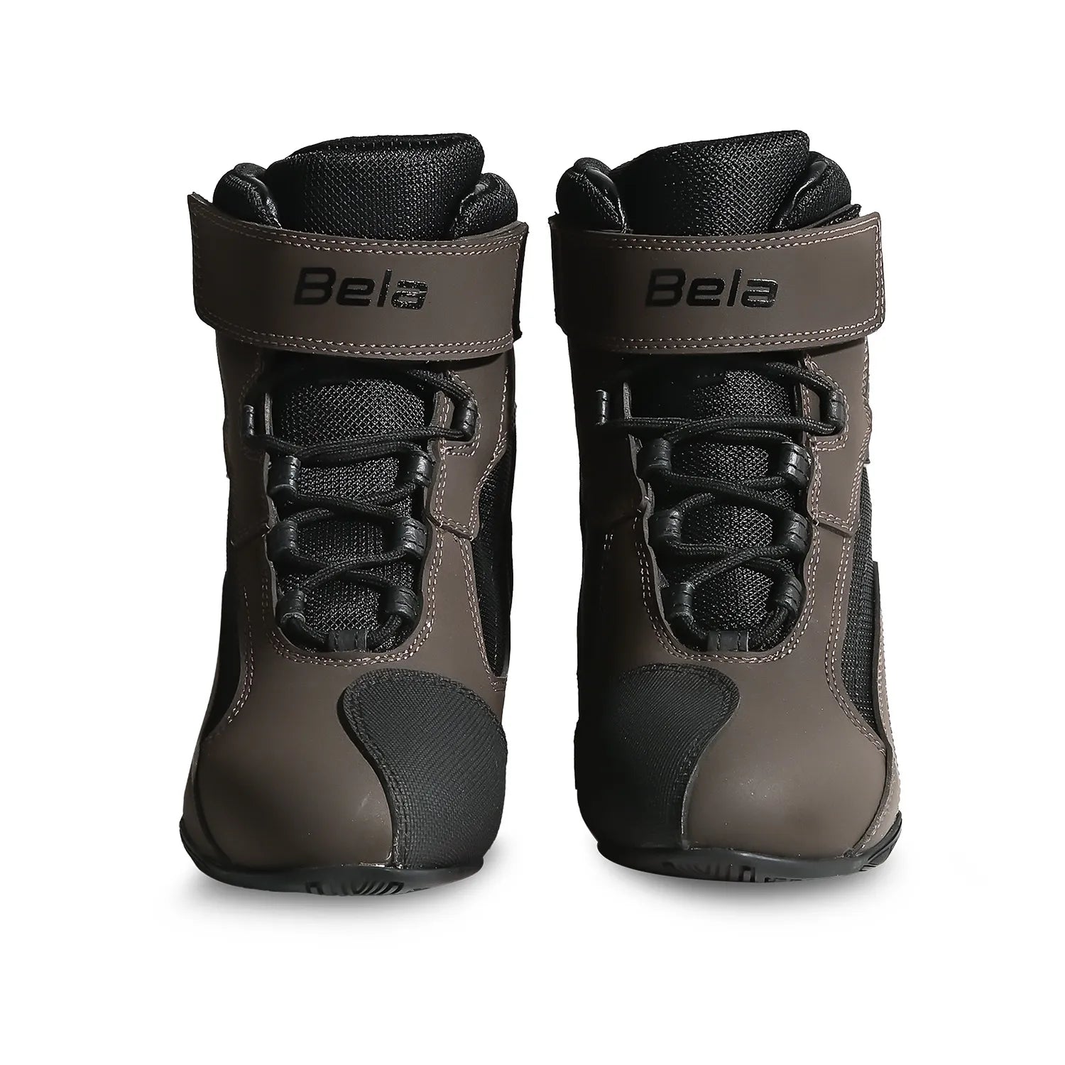 BELA TROPHY URBAN MOTORCYCLE BOOTS BROWN BLACK