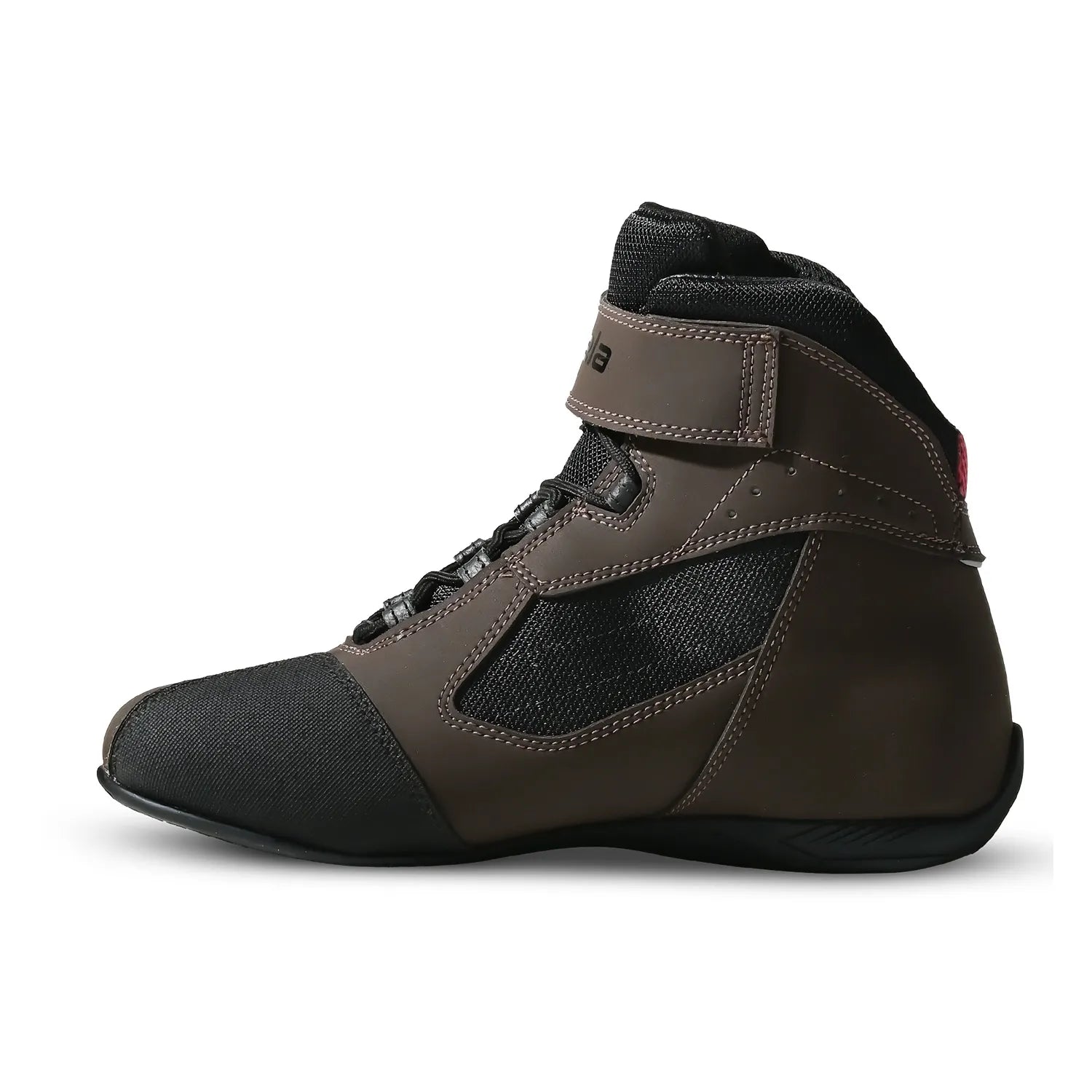 BELA TROPHY URBAN MOTORCYCLE BOOTS BROWN BLACK