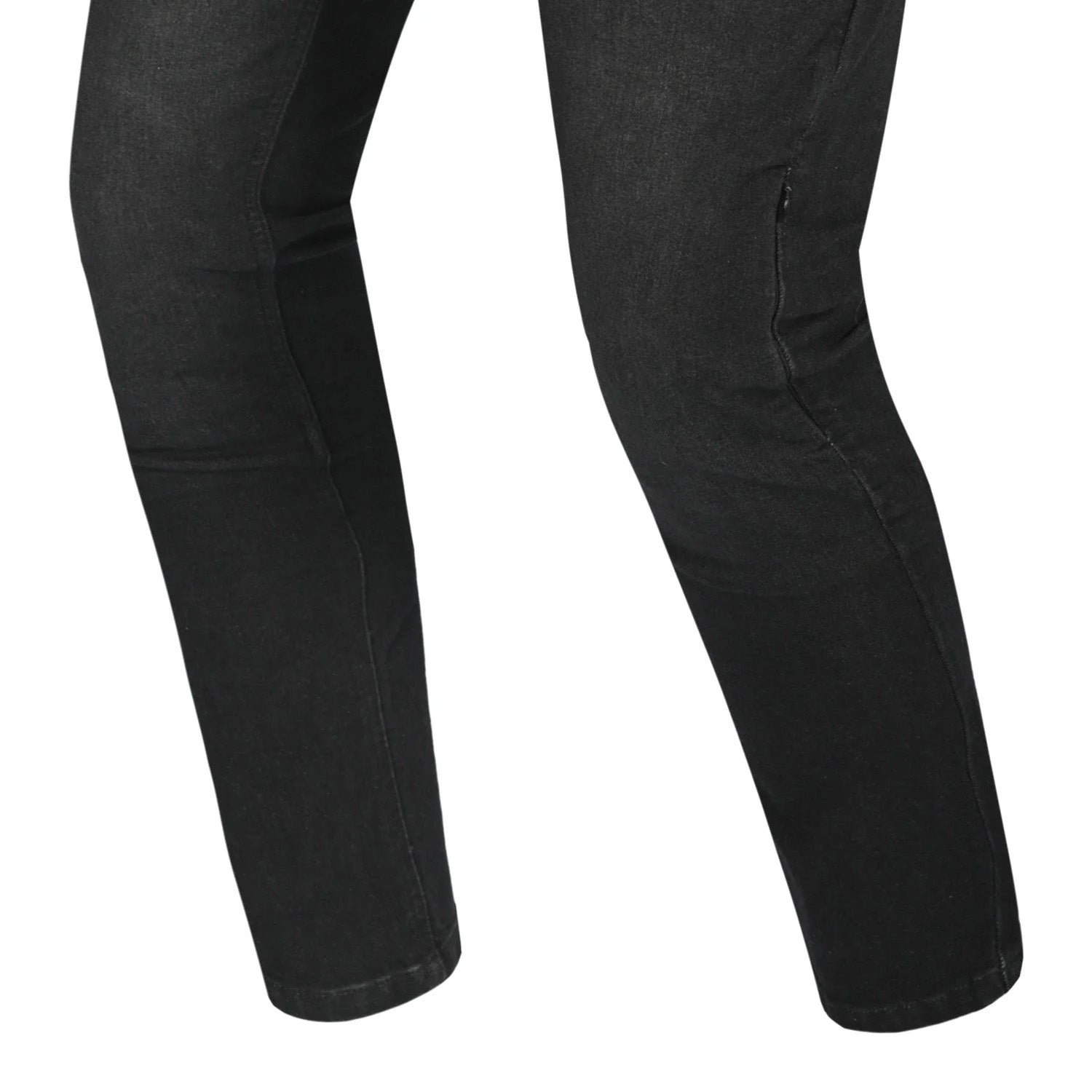 BELA Clark Men Motorcycle Jeans 32L Black Spray