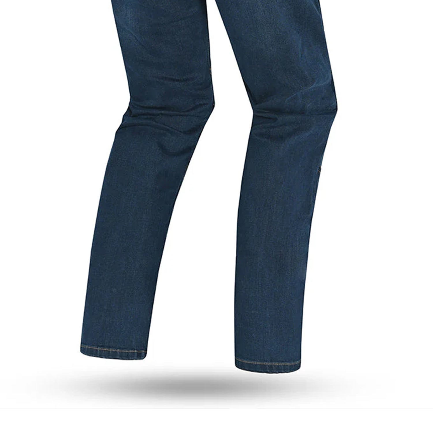 BELA Crack Denim Jeans Pants Blue