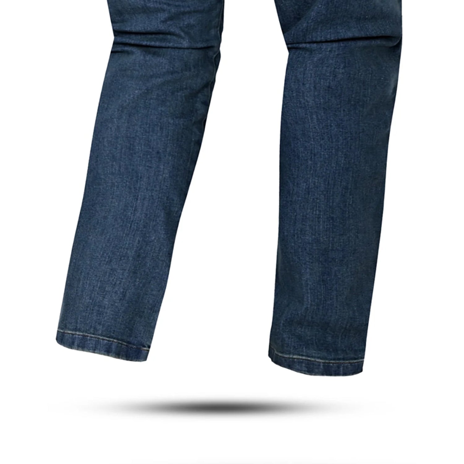 BELA DRIFTER MEN MOTORCYCLE DENIM JEANS 32L MEDIUM BLUE