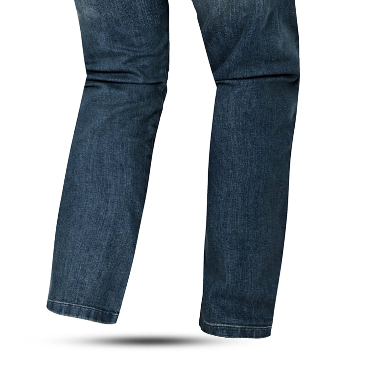 BELA DRIFTER MEN MOTORCYCLE DENIM JEANS 34L GREY BLUE TINT