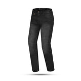 BELA DRIFTER MOTORCYCLE DENIM JEANS 34L BLACK TIE & DYE