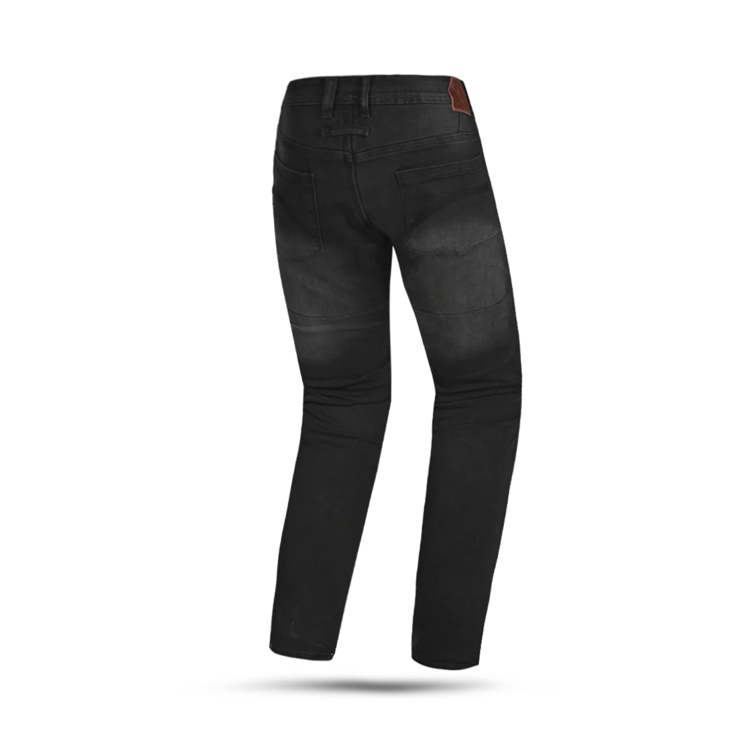 BELA DRIFTER MOTORCYCLE DENIM JEANS 34L BLACK TIE & DYE