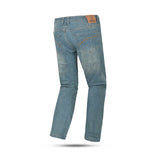 BELA DRIFTER MEN MOTORCYCLE JEANS 34L VINTAGE BLUE