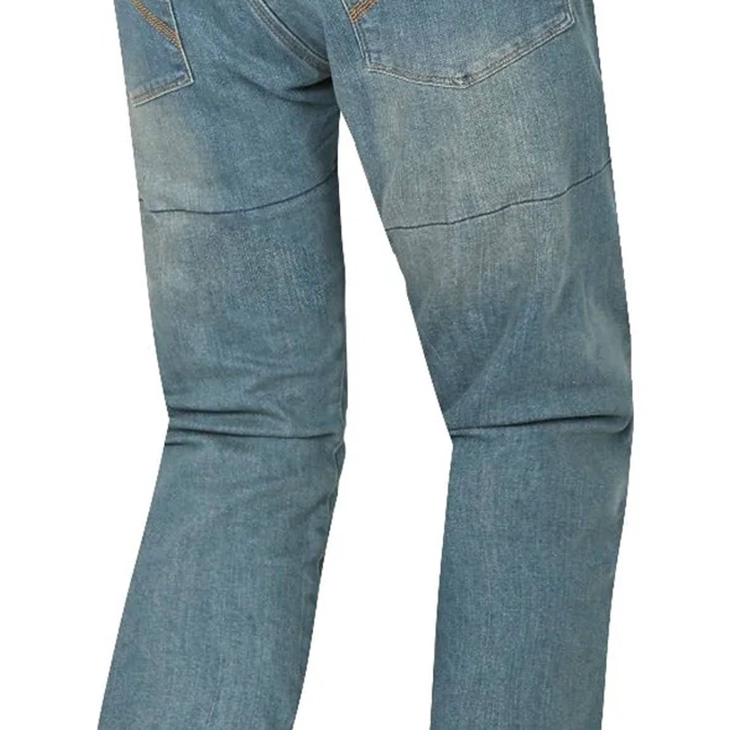BELA DRIFTER MEN MOTORCYCLE JEANS 34L VINTAGE BLUE