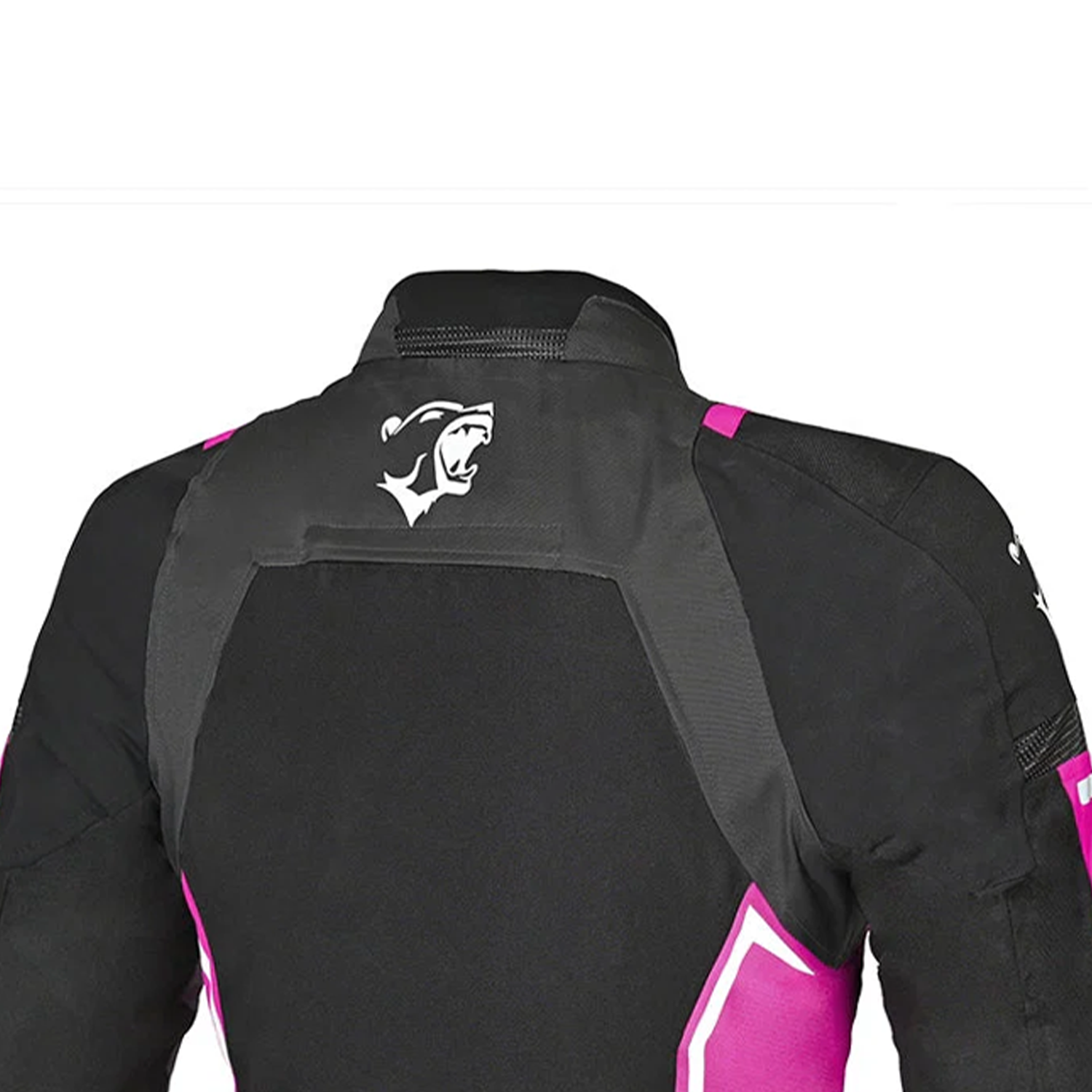 BELA Elanur Lady Motorcycle Textile Touring Jacket Black Grey Pink