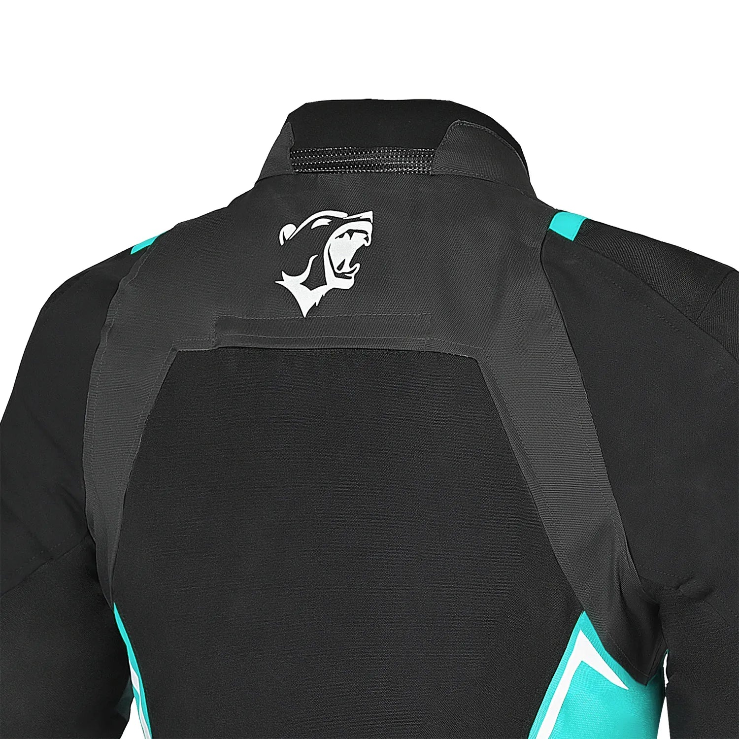 BELA Elanur Lady Motorbike Textile Jacket Black Grey Turquoise