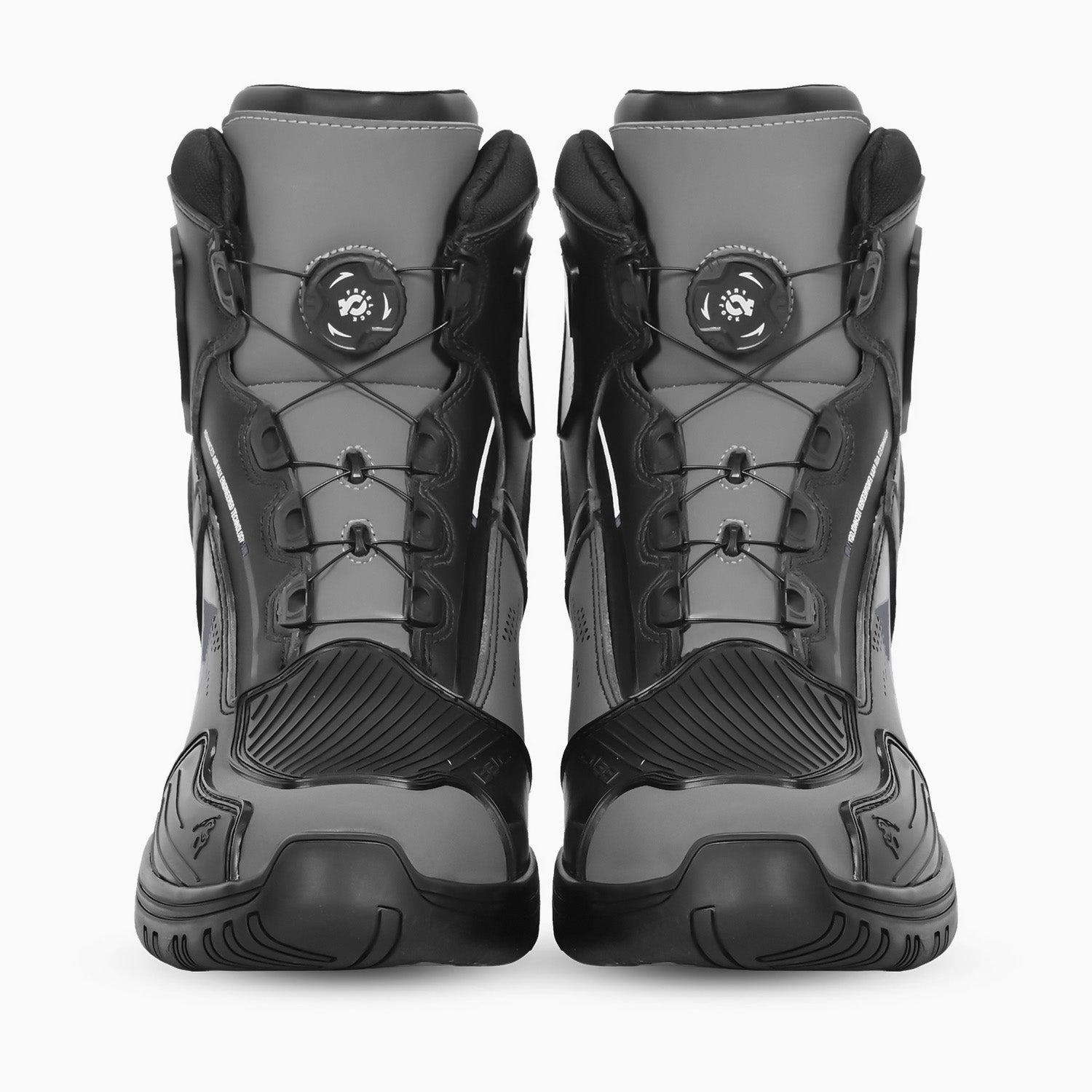 BELA EXTREME FORCE URBAN MOTORCYCLE BOOTS BLACK GREY